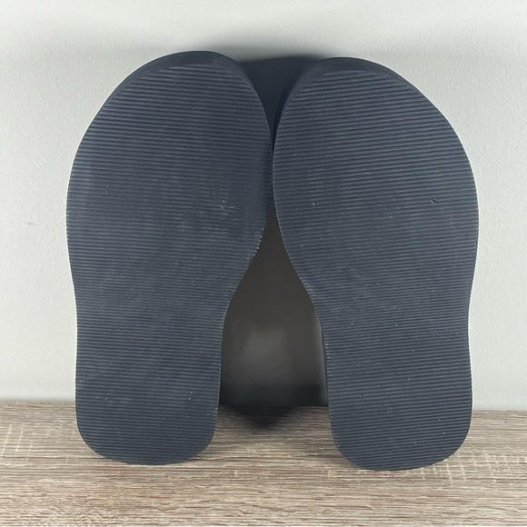 Y2K Lower East Side Platform Flip Flops Wedge Thong Sandals - Size 6.5 - Picture 5 of 5